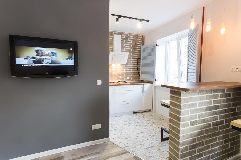 Loft Apartment Near Botanical Garden Charkiv Esterno foto